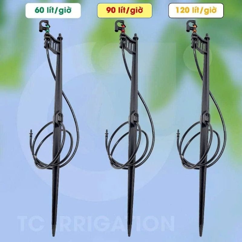 Bộ G5 dây 8x10mm đầy đủ phụ kiện , tùy chọn có ron hoặc không ron , bộ béc g5 dây 10mm