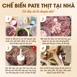 Bột gia vị làm pate thơm ngon đúng vị, thảo mộc tự nhiên, không hóa chất