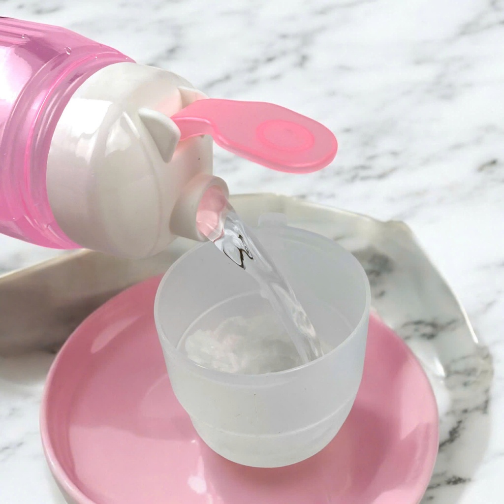 Bình Nước Siêu Sạch Kèm Ly Vinh Nam Plastic Đựng Nước An Toàn Cho Sức Khoẻ Dung Tích 1.2L Mã 205