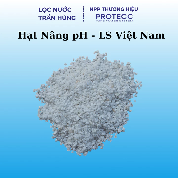 Hạt Nâng pH LS Việt Nam - Cát Thạch Anh Trắng Nâng pH - Vật Liệu Nâng pH Cho Nước Giếng, Nuôi Cá