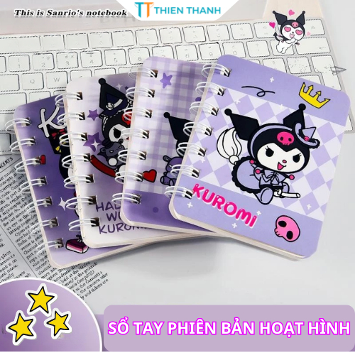 Sổ Tay Ghi Chú A5/A7 Hoạt Hình, Sổ Tay MIni Thiết kế Nhỏ Gọn  Dễ Thương Quà Tặng Cho Bé