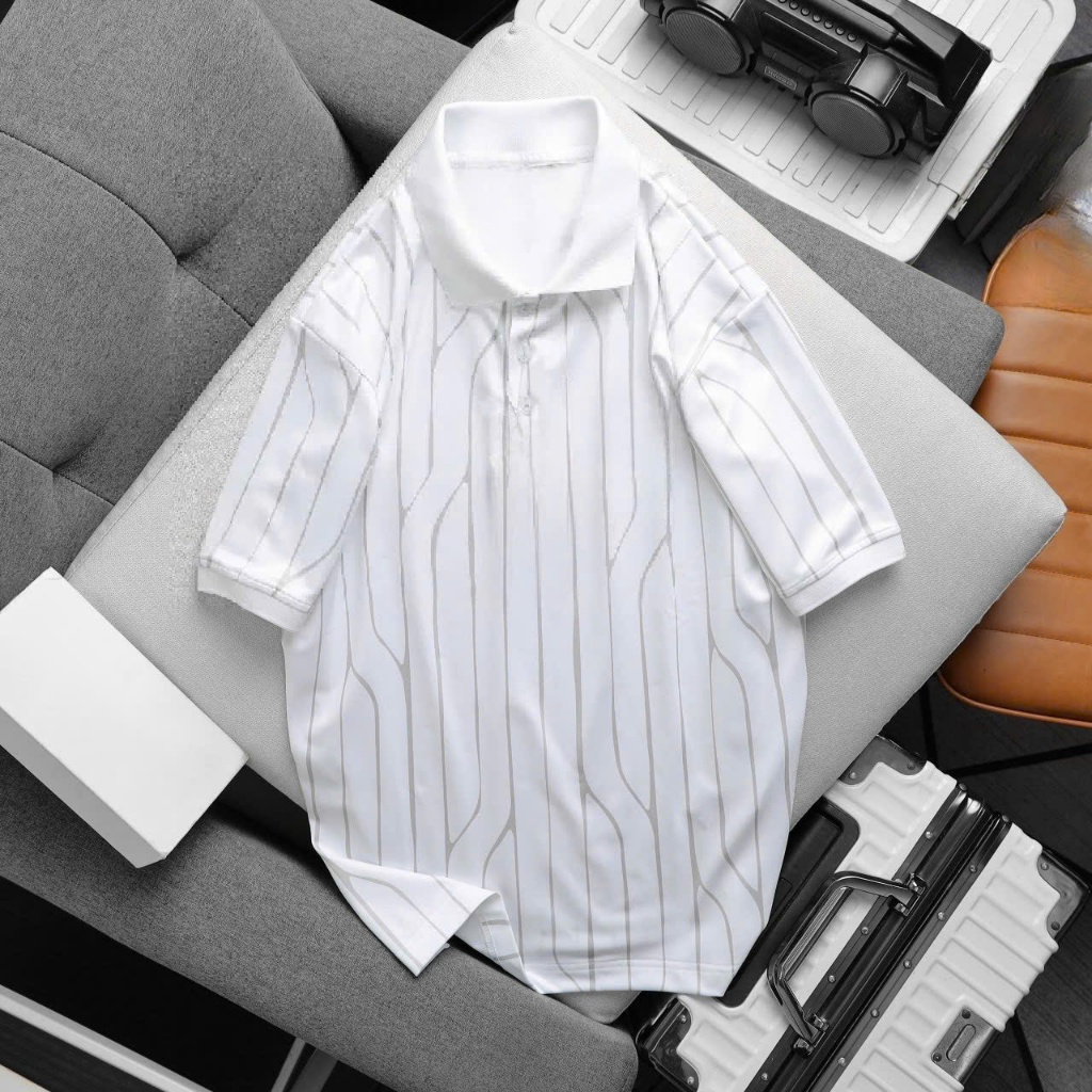 Áo POLO L.A.C.O.S.T.E nam cao cấp vải cá sấu thoáng mát logo thêu cá sấu xuất xịn, sang trọng lịch lãm quý phái