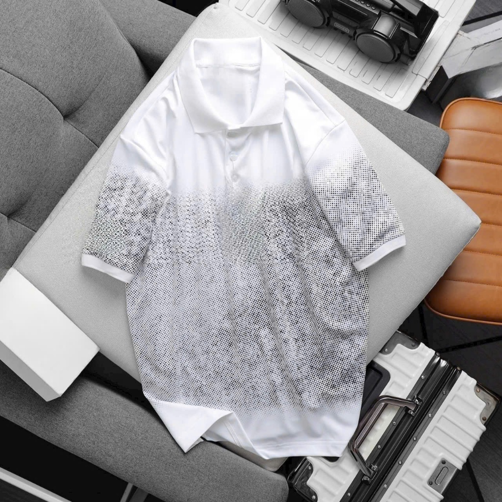 Áo POLO L.A.C.O.S.T.E nam cao cấp vải cá sấu thoáng mát logo thêu cá sấu xuất xịn, sang trọng lịch lãm quý phái
