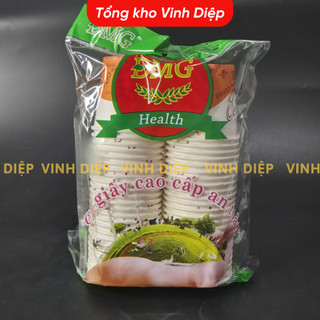 1 bịch 50 cốc giấy, ly giấy dùng 1 lần DMG 180ml loại cao cấp thân thiện với môi trường,