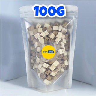 [Combo Bổ Máu,Miễn Dịch] Viên Gà Sấy + Viên Gan Gà Hỗ Trợ Tiêu Hóa, Giảm Mùi Phân, Nước Tiểu, Thịt Sấy Cho Mèo Pet Hub