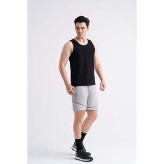 Áo Ba Lỗ Nam Basic 9ABLB501 Biluxury Co Giãn Cổ Tròn Form Slimfit Tôn Dáng