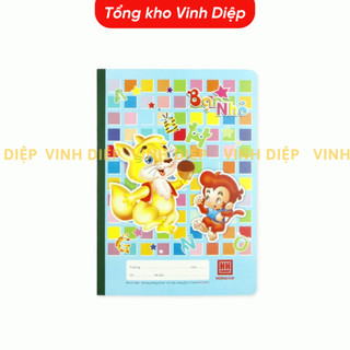 Vở 4 Ô ly 80 trang Hồng Hà School Hươu con vui vẻ - 0515
