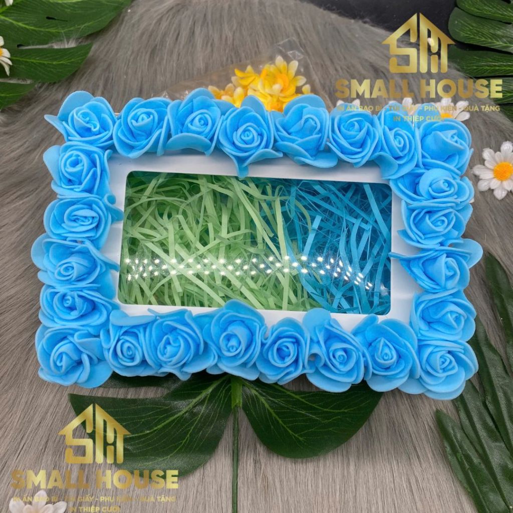 [GIẢM GIÁ]Hộp Quà Tặng sinh nhật, hoa, trái cây màu trắng có Ô Kính giấy dày kèm Rơm Nơ decor sẵn cực sang trọng