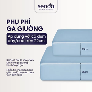 Phụ phí Ga giường cho đệm dày/cao từ 22cm