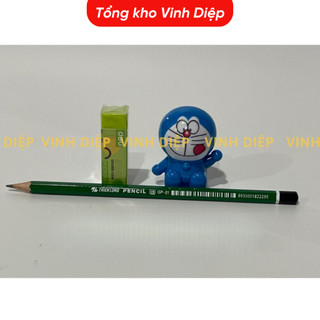Combo bút chì Thiên Long, Tẩy deli, Gọt bút doremon ,đồ dùng học tập cho bé, đồ vẽ mỹ thuật