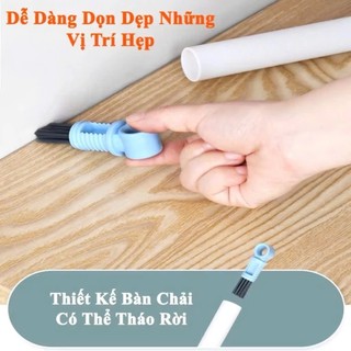 Cây lau mini đa năng xoay 360 độ lau bếp, kính, trần nhà