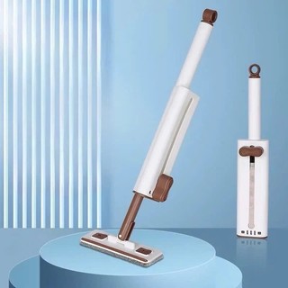Cây lau mini đa năng xoay 360 độ lau bếp, kính, trần nhà