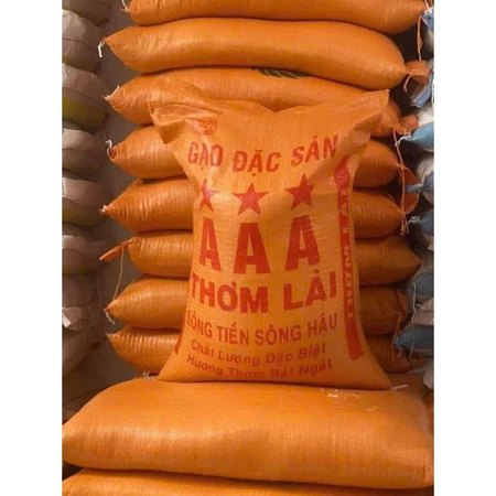 5KG GẠO THƠM LÀI(hương lài)BAO DẺO CƠM, ĐẬM ĐÀ VỊ CƠM