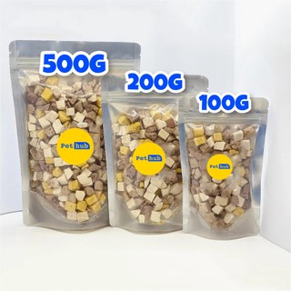 [Combo Tăng Cân] Viên Gà + Viên Gan + Viên Trứng, Thịt Sấy Khô Cho Mèo, Bổ Sung Protein, Tăng Cường Miễn Dịch