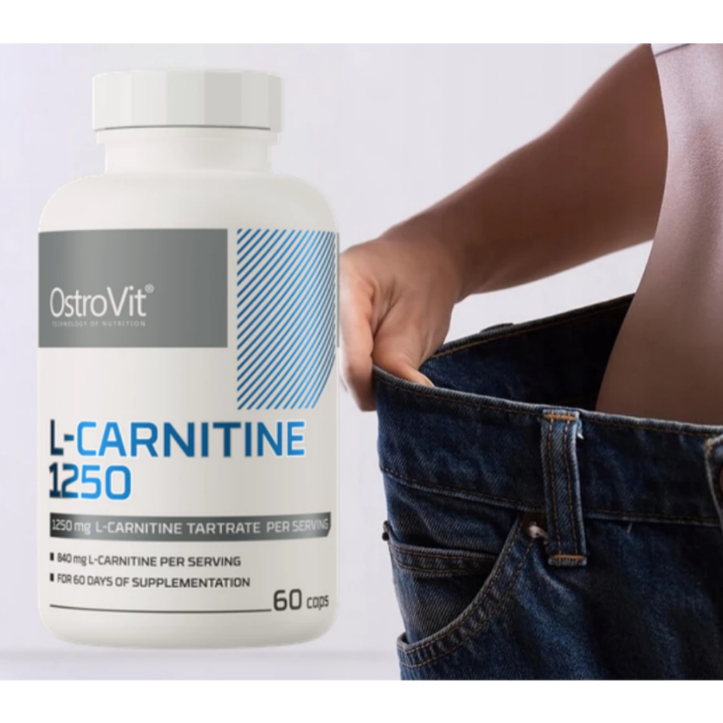 l carnitine 1250 ostrovit L-Carnitine 1250mg (60 Viên)- Tăng Cường Năng Lượng, Cải Thiện Sức Khỏe 🚨FLASH SALE! 🚨, 50% express delivery Quantity:5 Ampoules (half kit)