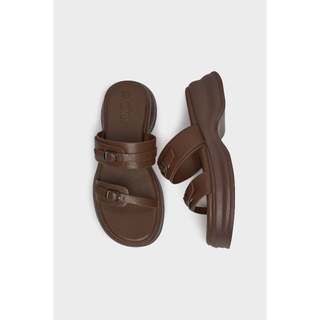 Dép OLV bánh mì quai ngang trẻ trung Rachelie Sandals nhiều màu phù hợp đi chơi đi làm