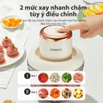 Combo nồi nấu chậm Samono 1 Lít SW-SC10 và máy xay 2 cối SW-CD300 dung tích 2.2Lít và 300ml xay ăn dặm, thịt, rau củ — ảnh 4