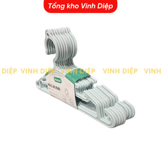 Set 5 mắc phơi quần áo mắc treo quần áo người lớn nhựa Việt Nhật cao cấp