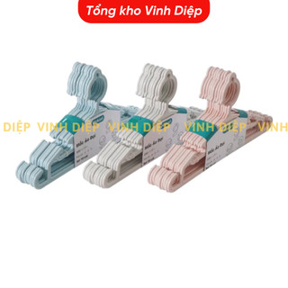 Set 5 mắc phơi quần áo mắc treo quần áo người lớn nhựa Việt Nhật cao cấp