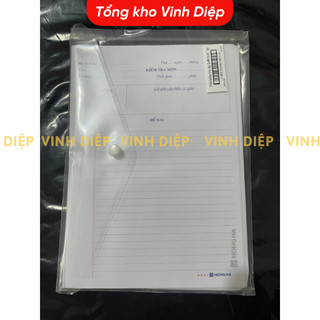 Tập 15 tờ giấy kiểm tra oly cấp 1 - Hàng đẹp