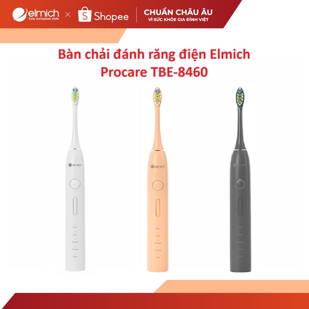 Bàn chải đánh răng điện Elmich Procare TBE-8460