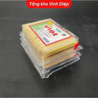 Tăm nhọn 2 đầu hộp Đông Á, Tăm xỉa răng nhọn, tăm nhọn Vip Việt dùng cho quán ăn nhà hàng