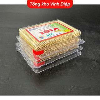 Tăm nhọn 2 đầu hộp Đông Á, Tăm xỉa răng nhọn, tăm nhọn Vip Việt dùng cho quán ăn nhà hàng