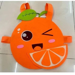 Trang phục tự tạo hình các loại quả bằng vải dạ cho trẻ mầm non