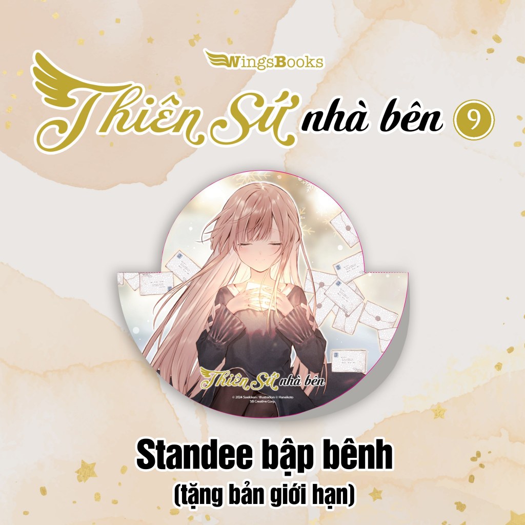 Ảnh Thiên sứ nhà bên Light novel tập 9 kèm poster 2