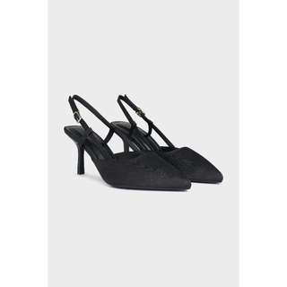 Giày OLV cao gót mảnh mũi nhọn Lotta Heels in Black phù hợp đi chơi đi tiệc