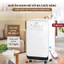 Máy hút ẩm lọc không khí bằng máy nén 25m2 FUJIHOME Nhập Khẩu, kết nối Wifi lọc ionizer phòng khách phòng ngủ đa năng
