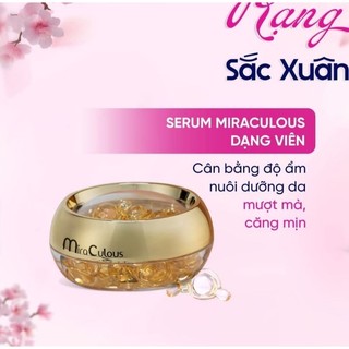 SERUM VIÊN CÂN BẰNG DƯỠNG ẨM MỜ NHĂN CHO DA MỀM MỊN MIRACULOUS D358