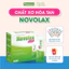 Chất xơ hòa tan Novolax, nhuận tràng, giảm táo bón an cho cả gia đình hộp 20 ống 10ml