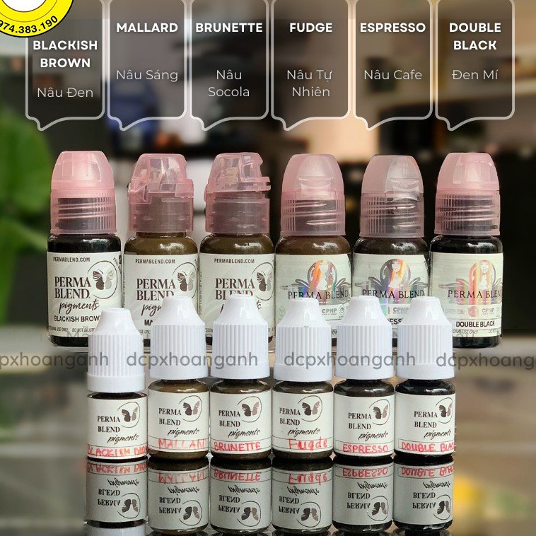 [Full Màu] Mực Perma Blend chính hãng Mỹ Bong Trong PXTM