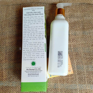 Kem Dưỡng Trắng Da Toàn Thân Sắc Hương Chính Hãng 250ml, Tặng 1 Nước Hoa Mini