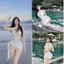 Bikini thiết kế, Bikini liền thân khoét hở lưng kèm bèo cột ( sẵn hàng)