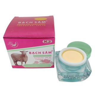 Kem mụn - Trắng da - Giảm thâm - Mờ sẹo - Làm dịu da Bạch Sâm K2 (18g)