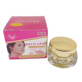 Kem dưỡng trắng da - Giữ ẩm - Giúp tái tạo - Ngăn ngừa lão hóa da Bạch Sâm K4 (18g)