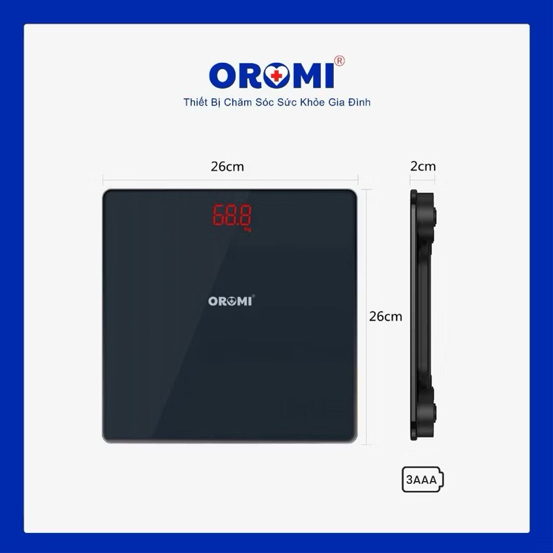 EB5681 - Cân Sức Khỏe Điện Tử Oromi