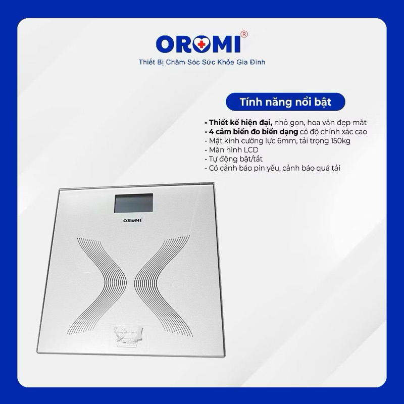 EB9373 - Cân Sức Khỏe Điện Tử Oromi