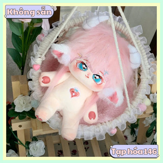 [SẴN] Doll không thuộc tính có tai và sừng 20cm - Búp bê nam không thuộc tính 20cm có xương