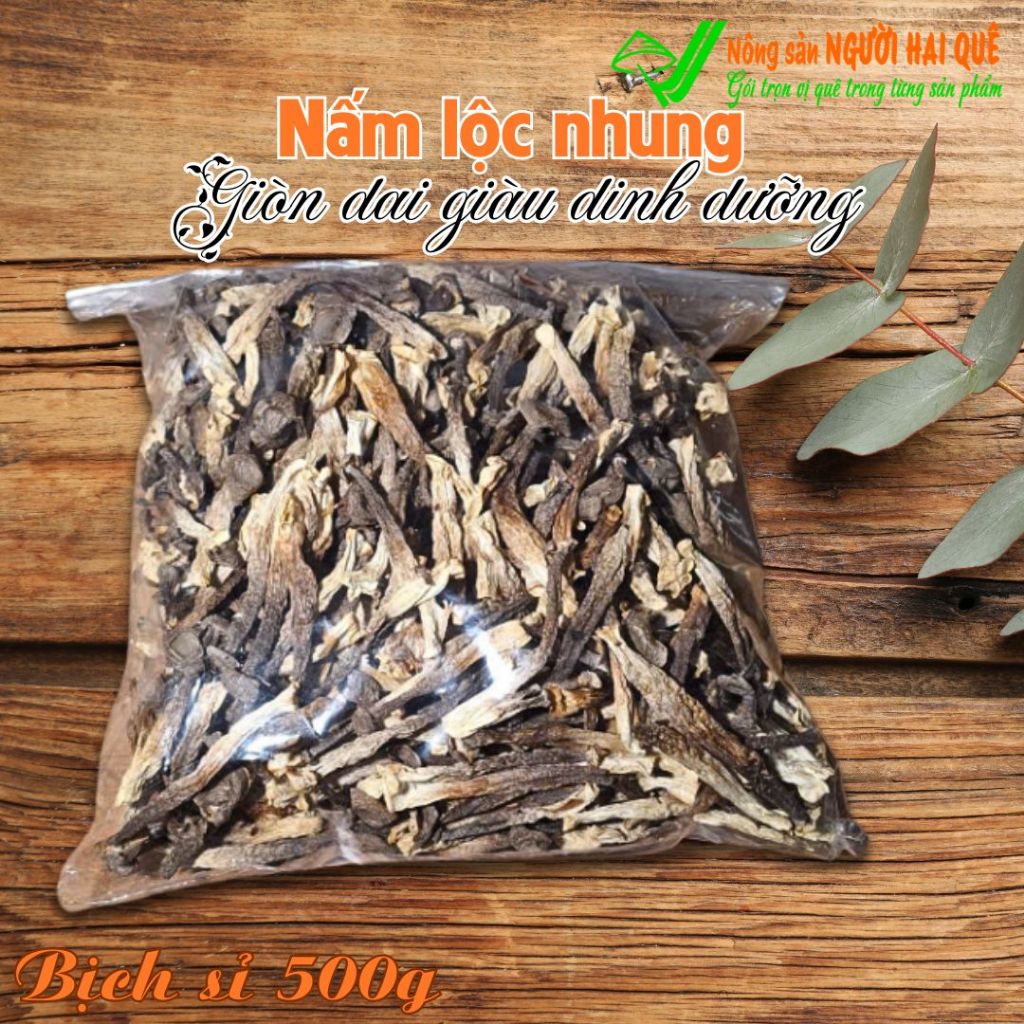 Nấm lộc nhung LOẠI 1 SỈ LẺ 1kg/500g | Nông sản Người Hai Quê