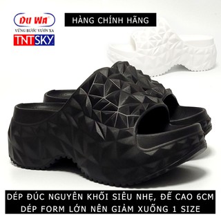 Dép Nữ Đúc Liền Khối Siêu Nhẹ, Đế Cao 6cm DUWA - Hàng Chính Hãng - SH534