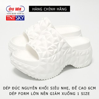 Dép Nữ Đúc Liền Khối Siêu Nhẹ, Đế Cao 6cm DUWA - Hàng Chính Hãng - SH534