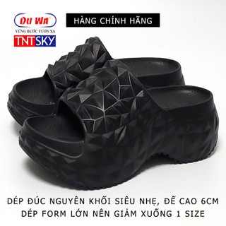 Dép Nữ Đúc Liền Khối Siêu Nhẹ, Đế Cao 6cm DUWA - Hàng Chính Hãng - SH534