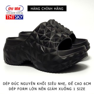 Dép Nữ Đúc Liền Khối Siêu Nhẹ, Đế Cao 6cm DUWA - Hàng Chính Hãng - SH534