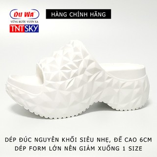 Dép Nữ Đúc Liền Khối Siêu Nhẹ, Đế Cao 6cm DUWA - Hàng Chính Hãng - SH534