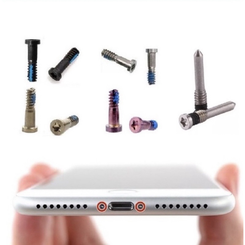Ốc Đít Ốc Đuôi Dành Cho Điện Thoại lP 5 Đến lP XS Max