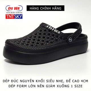 Dép Nam Tổ Ong Bít Mũi Siêu Nhẹ, Đế Cao 4cm DUWA - Hàng Chính Hãng - SH356