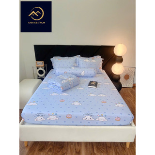 🎋LYOCELL SỢI TRE🎋Bộ 4 Món Ga Gối Lyocell Sợi Tre Mềm Mịn, Thoáng Khí, Kháng Khuẩn Tốt_Hàng Full Hộp
